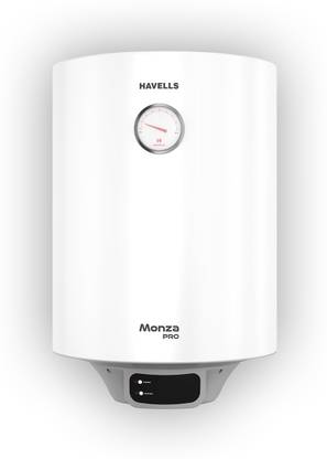 HAVELLS Monza/Monza Pro 10 L Storage Water Geyser | 4 Star BEE Energy Rating | Glassline Tanked