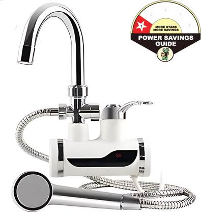 DRUMSTONE Fast Heating, Easy Install,Elegant Design For Kitchen & Bathroom,Perfect Gift Tankless Instant Water Geyser