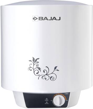 BAJAJ 10 L Storage Water Geyser Suitable for large wall spaces (Popular Plus 10 L, White)