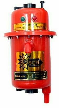 Yalli sun 1.5 L Instant Water Geyser (smart, Red)