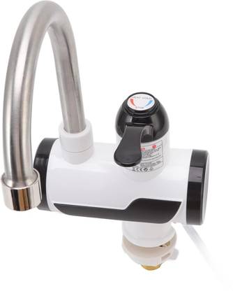 Wonder World Stainless Steel Instantaneous Kitchen Electric Water Heater Faucet 1 L Instant Water Geyser