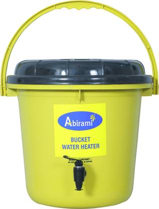 Abirami BucketWaterHeater-YellowColor 20 L Instant Water Geyser