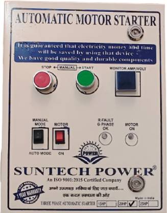 SUN TECH POWER Digital Automatic Moter starter and Micro Bassd Control System 12-25 HP 3 Phase Water Pump Starter