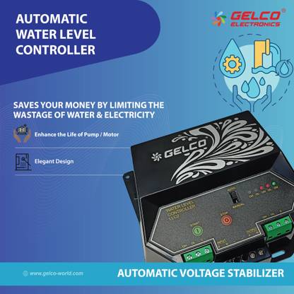 Gelco Automatic Water Level Controller and water level indicator Water Level Controller