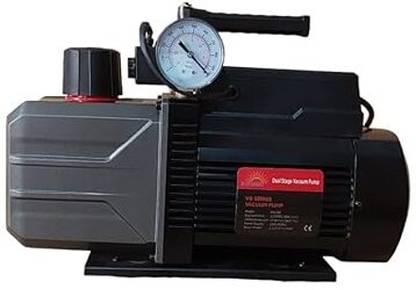 Refmart Double Stage Vacuum Pump VB-2200, 2 Stage High Pressure With Capacity of 1.5 HP Water Level Controller