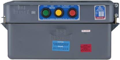 RC BENTEX RSA Oil Immersed Star Delta Submersible Semi Automatic Starter 20 HP, 305000015 Water Pump Starter