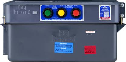 RC BENTEX HV Duty RSA Oil Immersed Star Delta Submersible SemiAuto Starter 20HP 30H5000025 Water Pump Starter