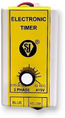 S J SJ STAR DELTA TIMER 3 PHASE Water Level Controller