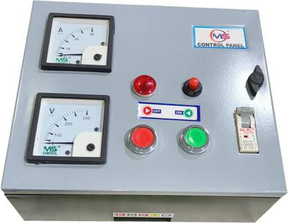 M S control 2 HP Automatic Panel For Single Phase For Submersible water filled pump. Water Pump Starter