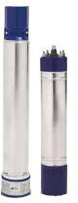 Varuna Copper Submersible Pump, Medium, Blue Centrifugal Water Pump