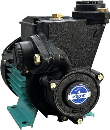eiger 1.0 H.P LITE DUTY SELF PRIMING PUMPSET, 100%COPPER, COMPACT AND HIGH EFFEICENT Centrifugal Water Pump