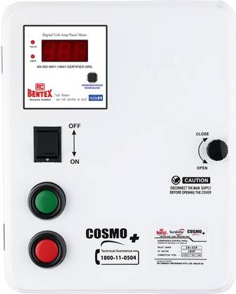 RC BENTEX Suraksha COSMO+ DOL Submersible Control Panel 10 HP 20-32 A Submersible Water Pump