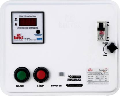 RC BENTEX Suraksha Pro Submersible Starter 1.5 HP, 103S000002 Submersible Water Pump