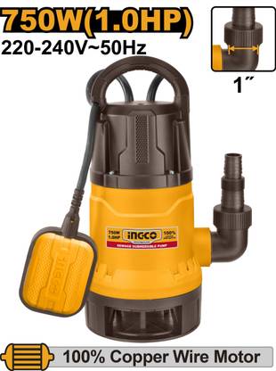 INGCO SPD7508 Submersible Water Pump