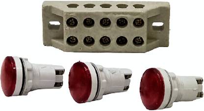 Ambika Sales Indicator lamp connection plate for panel Submersible Water Pump