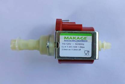 MAKAGE Solenoid Pump 53 Watt 220-240V Plastic Output 15 bar 750ml/min Centrifugal Water Pump