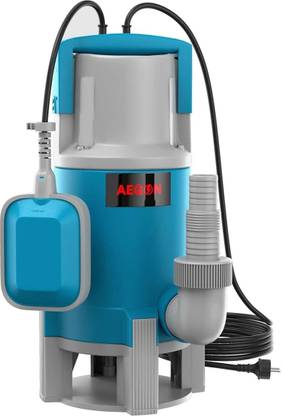 AEGON ASP1100 Sewage Single Phase IPX8, 16000 L/H, Max Height 9.5m, Depth 7m Submersible Water Pump