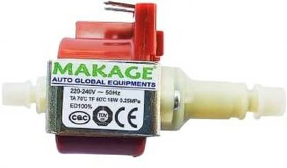 MAKAGE Solenoid Pump 16 Watt 220-240V Plastic Output 4.0 Bar 200ml/min Centrifugal Water Pump