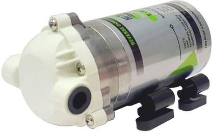 HI-TECH 24 Volt DC RO Motor Pump 100 GPD + 2.5 Amp RO Adaptor Power Supply High-pressure Diaphragm Water Pump