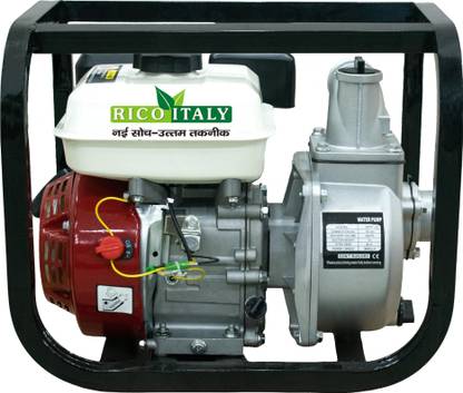 RICO ITALY HIGH QUALITY 207CC PORTABLE WATER PUMP 4 STROKE ADVANCED TECHNOLOGY GASOLINE PETROL ENGINE USED FOR AGRICULTURE, HOME, COMMERCIAL, HIGH RISE BUILDINGS, PROCESS INDUSTRIES, GARDENS AND HOTELS Centrifugal Water Pump