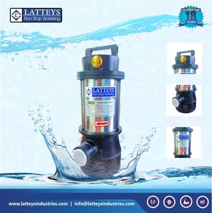 Latteys Sewage Pump or Mud PumpLSW/LMP-100/1HP/1St/-/40mm/SP Centrifugal Water Pump
