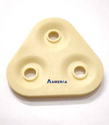 Aameria RO Booster Water Pump / Motor Triangular Pump Head Seal for Water Pump 75/100/150 GPD Leakage ofPump Head Cover Seal for Water Leakage of Diaphragm Water Pump