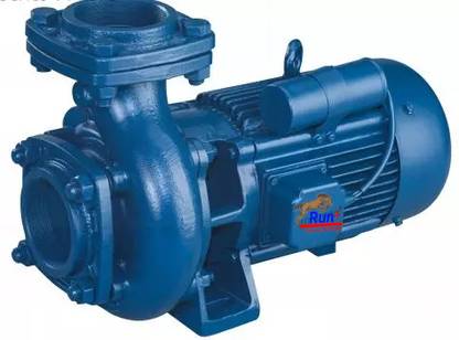RUN+ CENTRIFUGAL MONOBLOCK PUMPS 3 HP SINGLE PHASE PUMP SIZE 4X4 INCH Centrifugal Water Pump