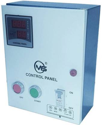 M S control 1 HP Automatic Control Panel for Water Filled Submersible Pump / Motor Starter for Water Filled Submersible Pump Submersible Water Pump
