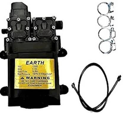 shoptron 12v DC Water Pump Battery Sprayer Motor Double High Performance Diaphragm Water Pump