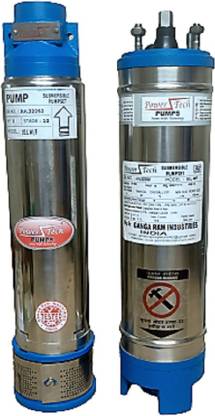 Ambika Sales Agencies 1.5HP P0WERTECH V4 SUBMERSIBLE PUMP SET Submersible Water Pump