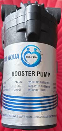 Bharataqua RO water purifier pump motor 100GPD 100%copper 2/years warranty Diaphragm Water Pump