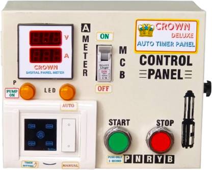 Ambika Sales Agencies CROWN DELUXE TIMER PANEL Submersible Water Pump