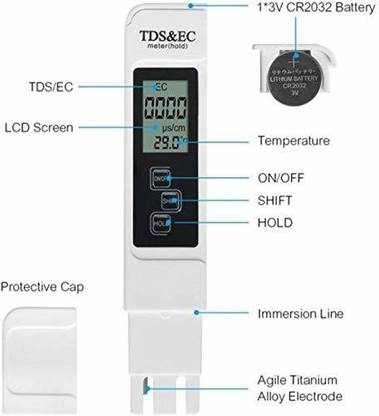 SANTO EC & TDS -1 METER DIGITAL water test meter Digital TDS Meter