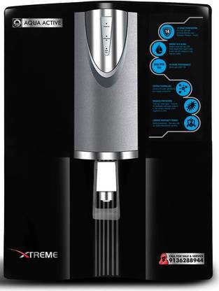 Aqua Active Xtreme 9 L RO + UV + UF + IBT + Alkaline Water Purifier
