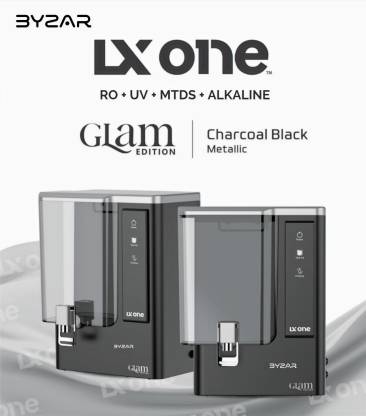 AU a unique product Byzar Lx One Glam 10 L RO + UV + MTDS + Alkaline Water Purifier