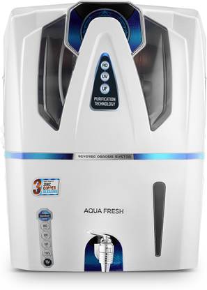 Aqua Fresh AquaX Sage 15 L RO + UV + UF + TDS + Copper Water Purifier with Prefilter