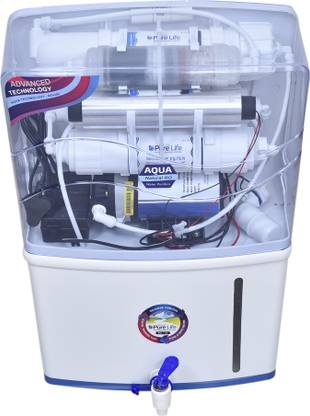 AQUA PureLife 12 L RO + UV + Mineraliser Water Purifier