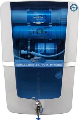 Aquatec Plus Advanced Alkaline 12 L RO + UV + UF + TDS Water Purifier
