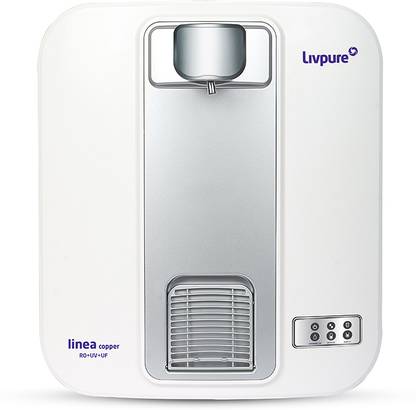 LIVPURE Linea Copper 5 L RO + UV + UF Water Purifier