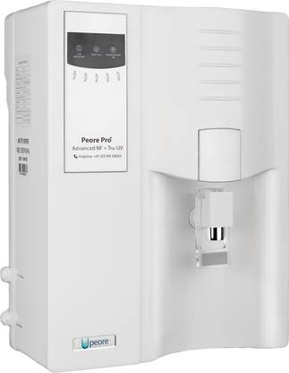 Peore Pro Plus - 80  Water Purifier | Self Service Mode 7.5 L NF + UV Water Purifier