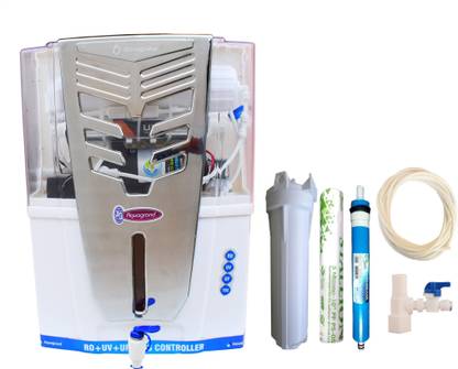 Aquagrand Hanu Model Ro + Uv + Uf + Tds Controller 15 L RO + UV + UF + TDS Water Purifier