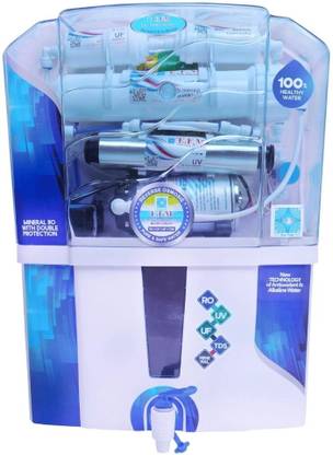E.F.M Grace Water Purifier Regular Domestic RO System 12 L RO + UV + UF + TDS Water Purifier