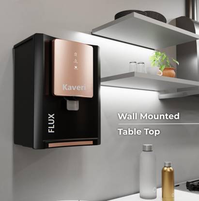 Kaveri FLUX Advance Technology | 2 Years Warranty | Installation free | Premium LED 9 L RO + UV + UF + TDS Water Purifier