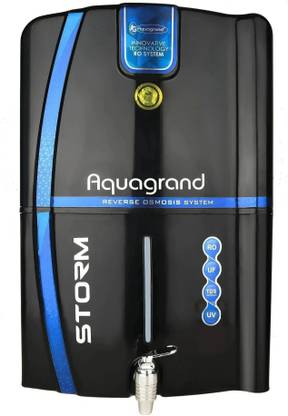 Aquagrand Black Audi purify Mineral+ro+uv+uf+tds 12 L RO + UV + UF + TDS Water Purifier