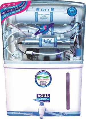 AQUA Grand Plus RO Water Purifier 7 Stages 12 L RO + UF + UV + UV_LED + TDS Control Water Purifier