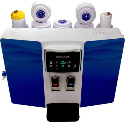 AquaActive Hot Normal Cold Water Purifier100GPDRO+PH+UV+TDS+ +Iron Removar+Alkaline 10 L RO + UV + UF + TDS Control + UV in Tank + Copper Water Purifier