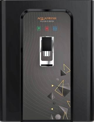 Aquafresh NILE BLACK TRI COPPER+MIN+RO+UV+UF+TDS AUTOMATIC ELECTRICAL BOREWELL 10 L RO + UF + UV + UV_LED + TDS Control Water Purifier
