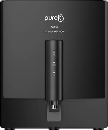 Pureit Vital 6 L RO + UV + Minerals Water Purifier Suitable for all - Borewell, Tanker, Municipality Water