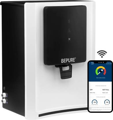 BePURE Sense App Enabled Water Purifier with Water Quality & Filter Life check in App 9 L RO + UV + UF + TDS + ALK + Copper Water Purifier