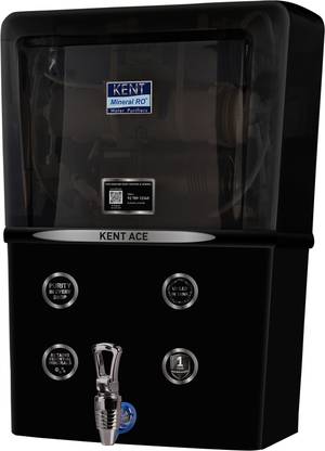 KENT ACE - B 8 L RO + UF + TDS Control + UV LED Water Purifier Suitable for all - Borewell, Tanker, Municipality Water